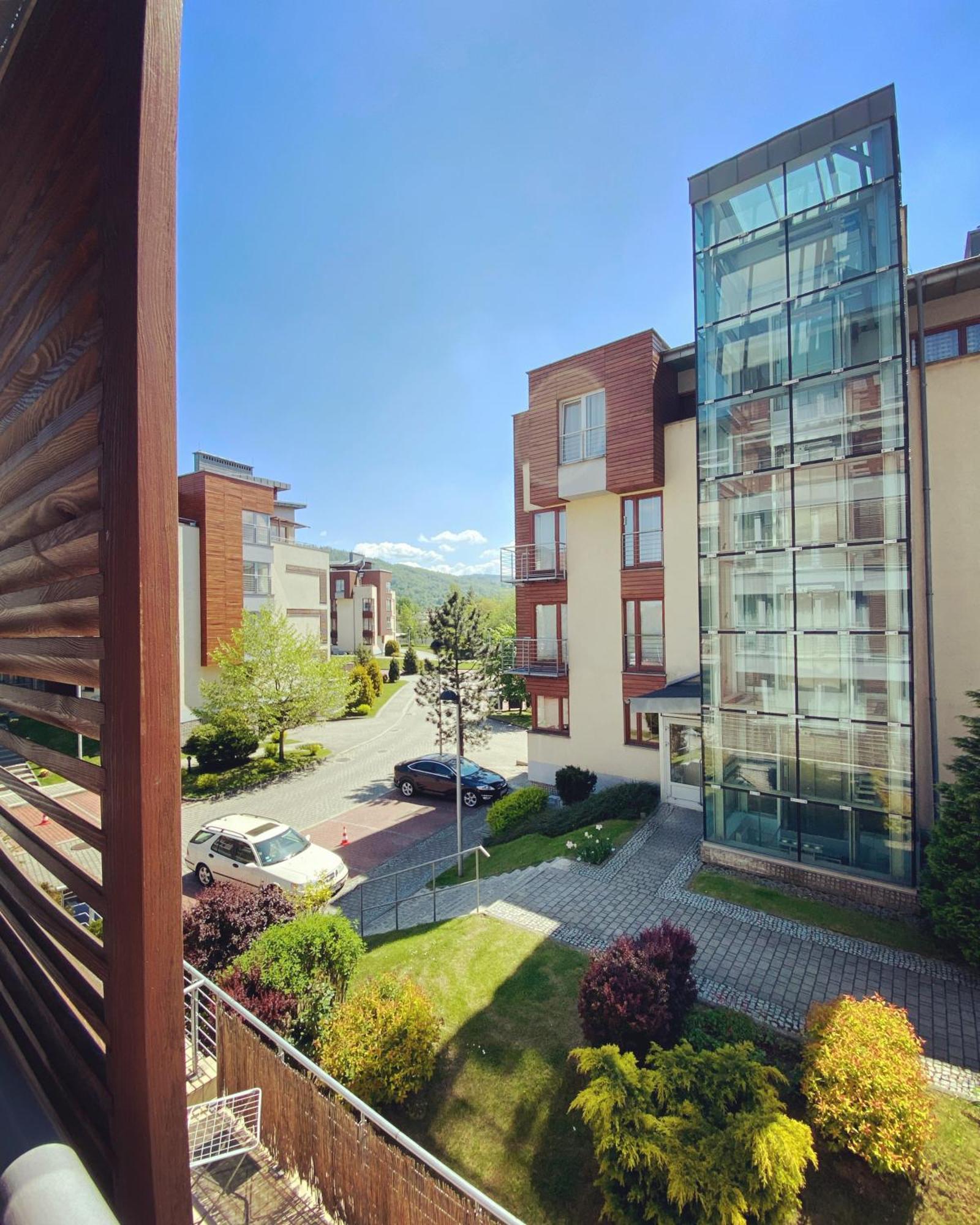 Ustronne Zacisze - Ustron Zdroj Zeta Park Apartman Kültér fotó